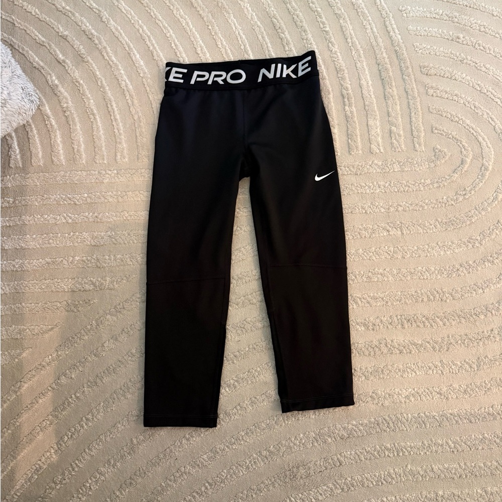 Nike Pro Kids Black Leggings